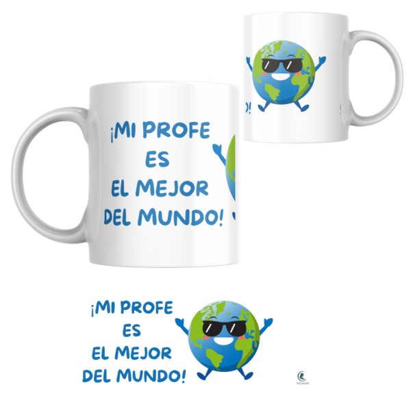 Taza PROFE "MEJOR DEL MUNDO"