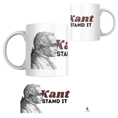 Taza PROFE FILOSOFÍA "KANT STAND IT"