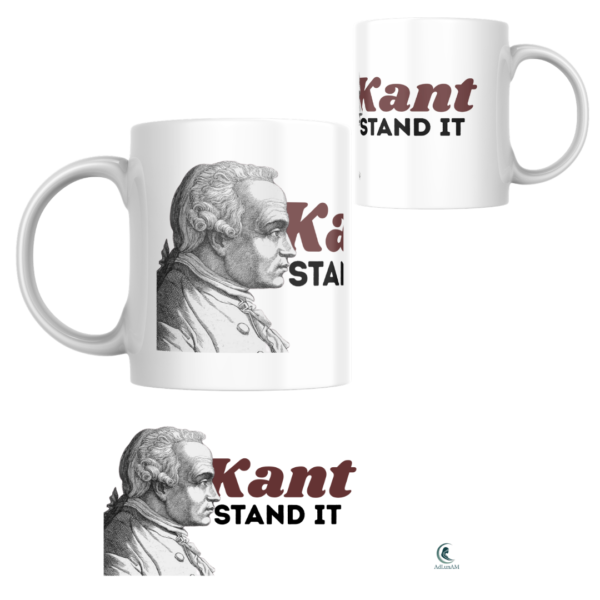 Taza PROFE FILOSOFÍA "KANT STAND IT"