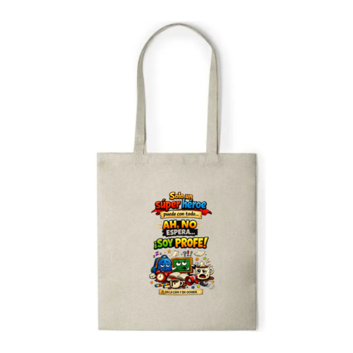 Bolsa PROFE "SUPERHÉROE"