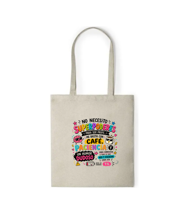 bolsa PROFE_SUPERPODERES Bolsa PROFE "SUPERPODERES"