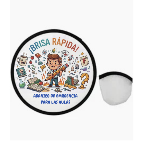 Abanico CALOR EN LAS AULAS "BRISA RÁPIDA"