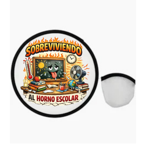 Abanico CALOR EN LAS AULAS "HORNO ESCOLAR"