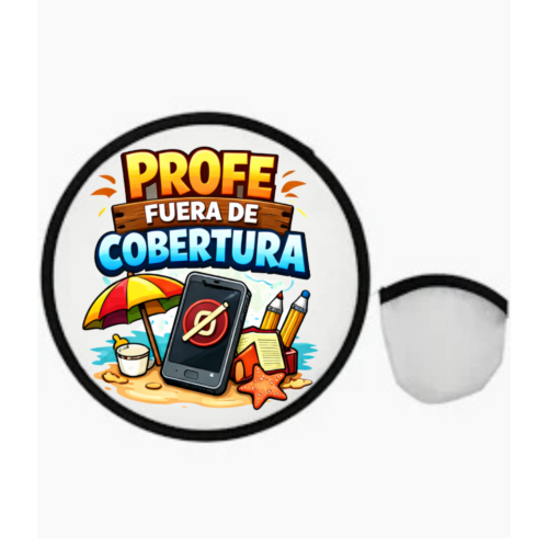 Abanico PROFE "FUERA DE COBERTURA"