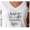Camiseta PROFE VACACIONES "¡A DISFRUTAR!"