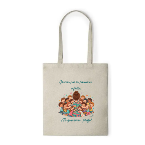 Bolsa PROFE "GRACIAS POR TU PACIENCIA"