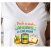 Camiseta PROFE VACACIONES "MODO AHORRO DE ENERGÍA"