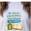 Camiseta PROFE VACACIONES "RECARGANDO SARCASMO"