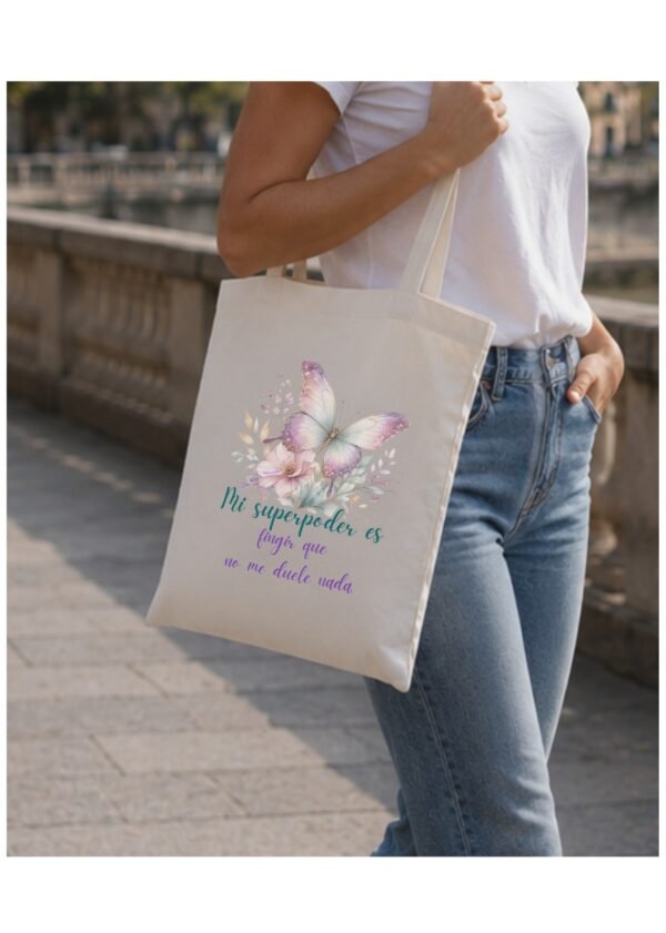 Bolsa FINGIR QUE NO ME DUELE (3) Bolsa FIBROMIALGIA "FINGIR QUE NO ME DUELE"