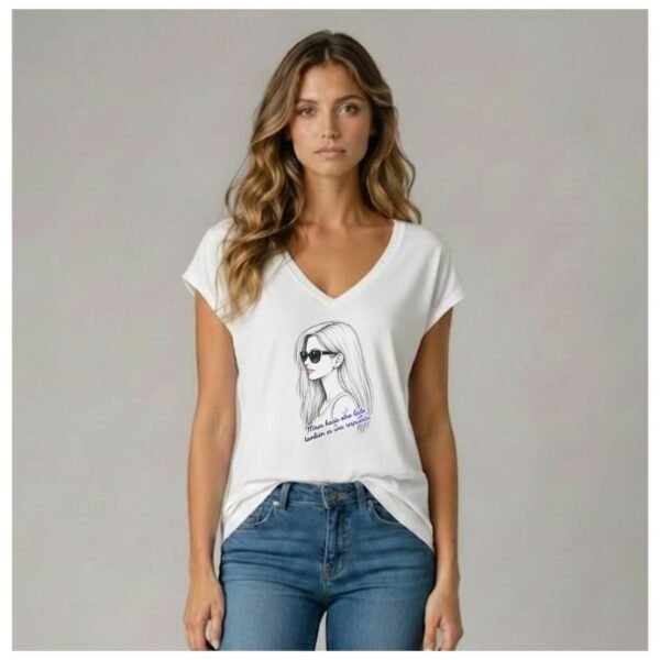 Camiseta MIRAR HACIA OTRO LADO (1) Camiseta FIBROMIALGIA "MIRAR HACIA OTRO LADO"