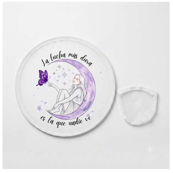 Abanico FIBROMIALGIA "LA LUCHA MÁS DURA"