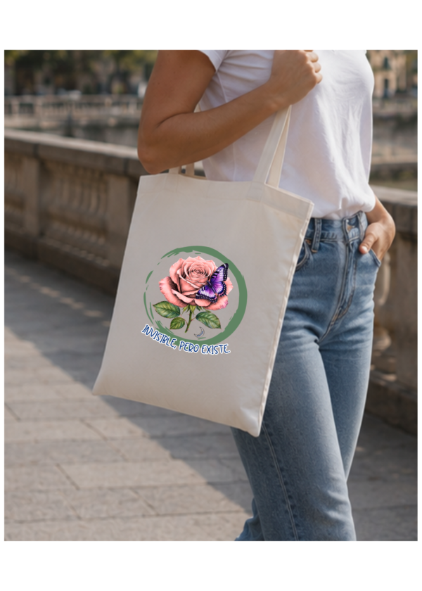 Bolsa FIBROMIALGIA "INVISIBLE, PERO EXISTE"