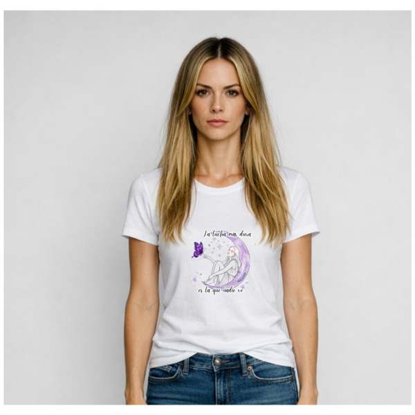 Camiseta FIBROMIALGIA "LA LUCHA MÁS DURA"