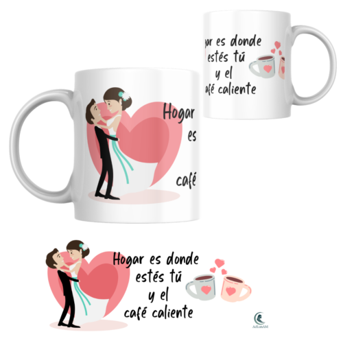 Taza BODA "HOGAR"