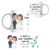Taza BODA "ELEGIRNOS CADA DÍA"