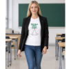 Camiseta PROFE NAVIDAD "TIZA Y ESPÍRITU NAVIDEÑO"