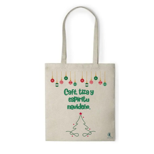 Bolsa PROFE NAVIDAD "TIZA Y ESPÍRITU NAVIDEÑO"