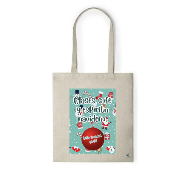 Bolsa PROFE NAVIDAD "CAFÉ Y ESPÍRITU NAVIDEÑO"