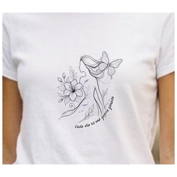 Camiseta FIBROMIALGIA "GUERRA GANADA"