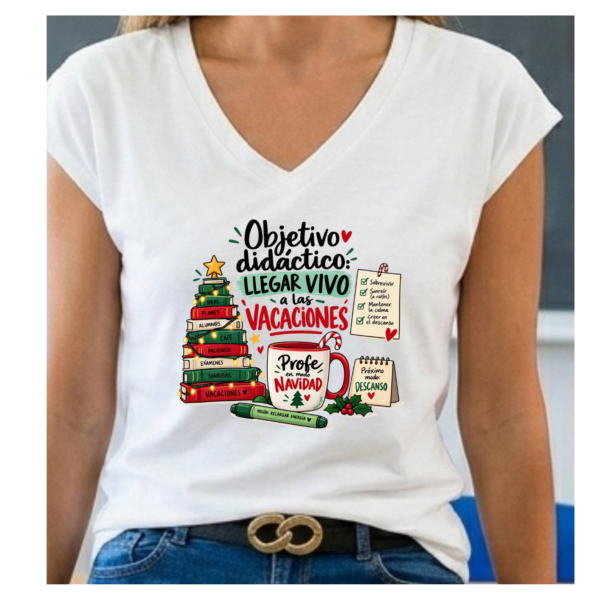 Camiseta regalo de Navidad para profesores