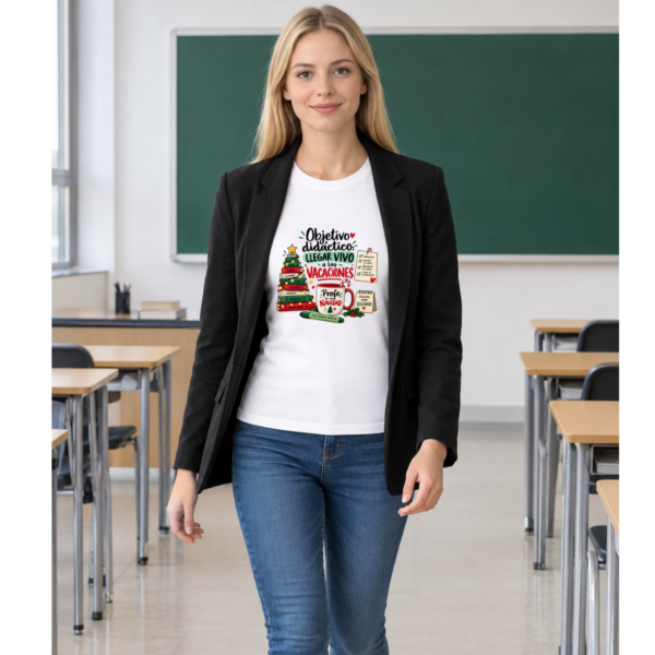 Camiseta regalo de Navidad para profesores