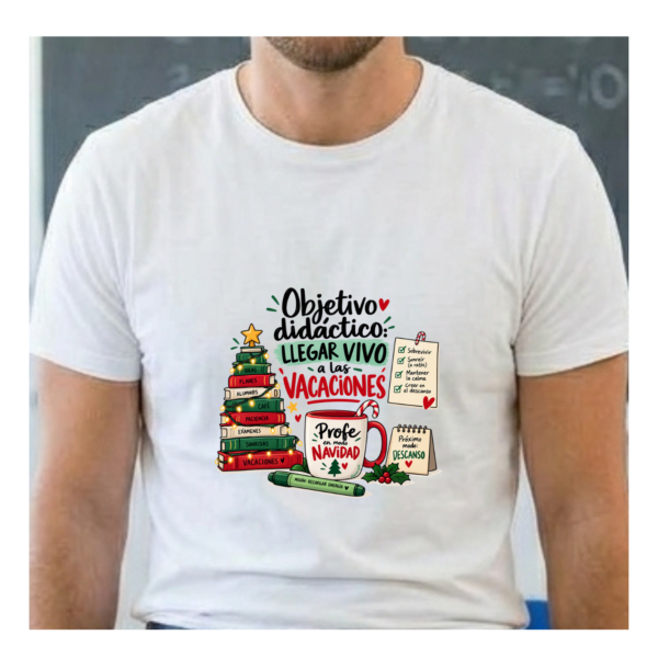 Camiseta regalo de Navidad para profesores