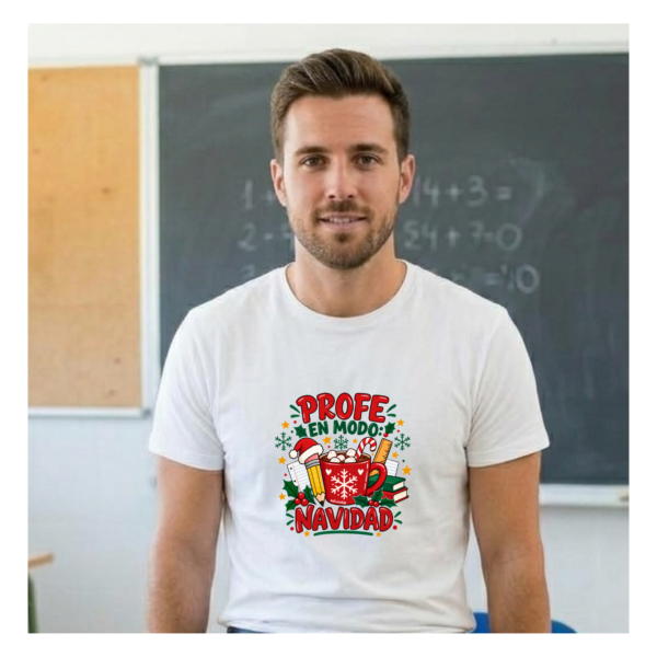 Camiseta regalo de Navidad para profesores